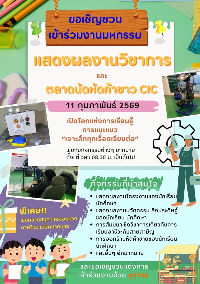 ป้ายประชาสัมพันธ์ร่วมกิจกรรม